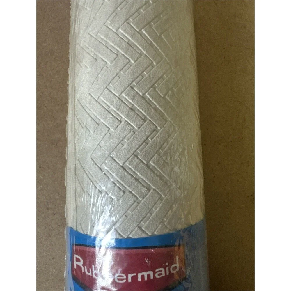 Vintage Rubbermaid Almond Bath Mat Large #7041 New In Package 16”x28”